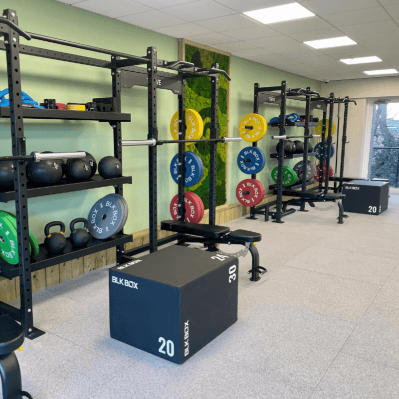 Sprung Konnecta Snowflake Premium Self-Locking Gym Flooring Mat - 20mm