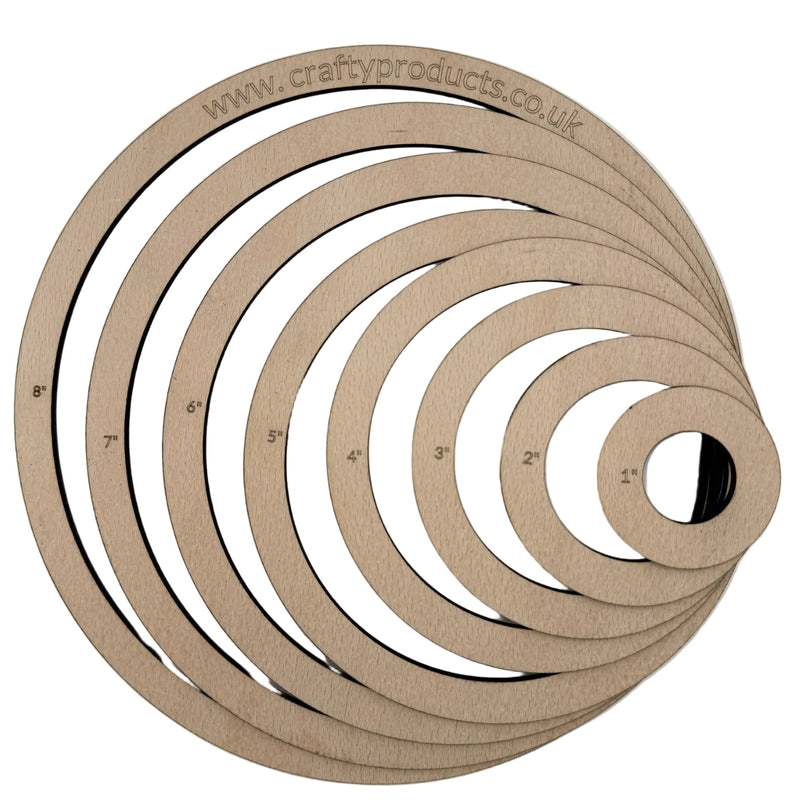 Easy Circles Template Set for drawing or cutting perfect circles
