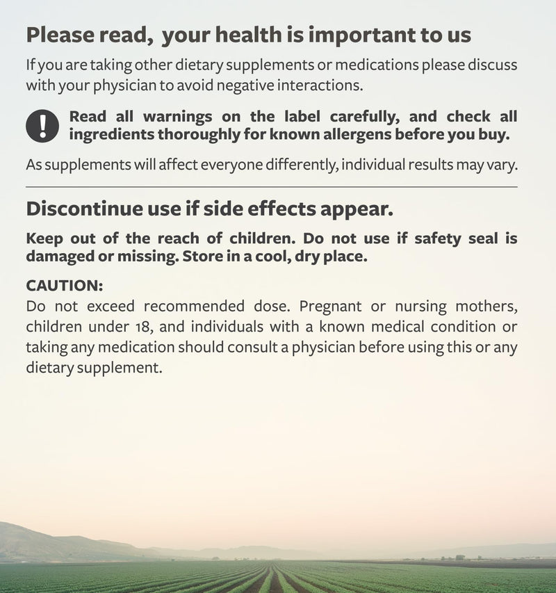 Thyroid Support with Iodine - 180 Capsules (Non-GMO) – 90 Day Supply
