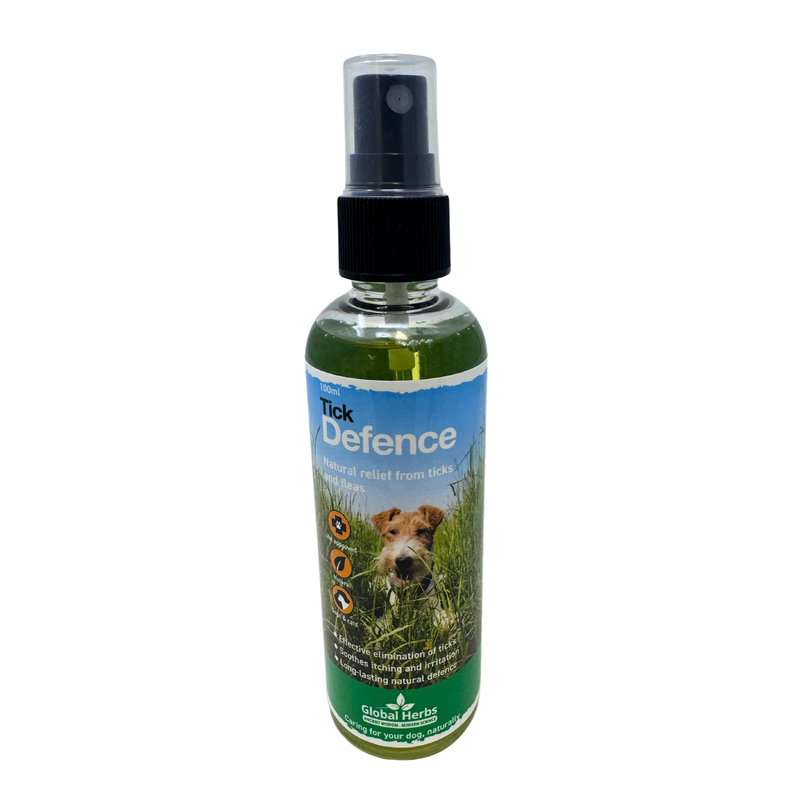 Tick Defence Spray 100ml - Global Herbs  - Canine