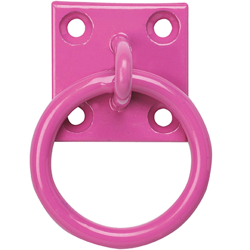 Tie Ring on Plate Pink - Case of 10