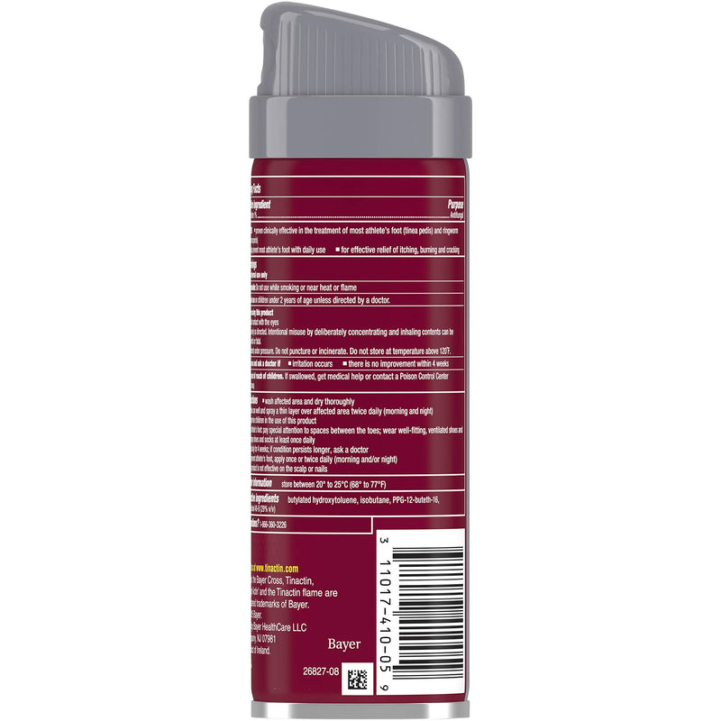 Tinactin Antifungal Liquid Spray 5.30 oz – Pack of 2 | Quick, Targeted Skin Coverage