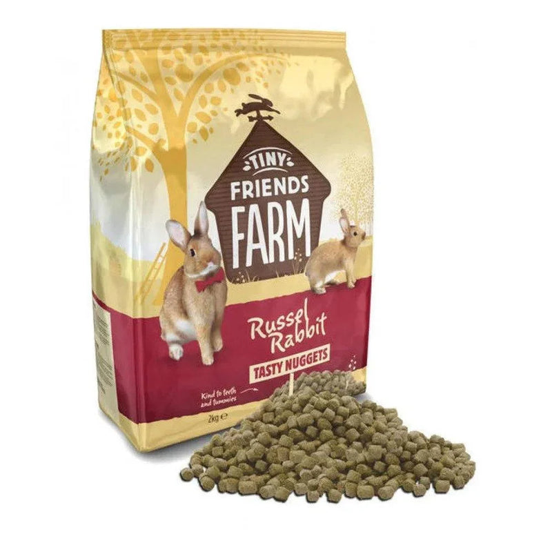 Tiny Friends Farm Russell Rabbit Nuggets 2kg - Case of 3
