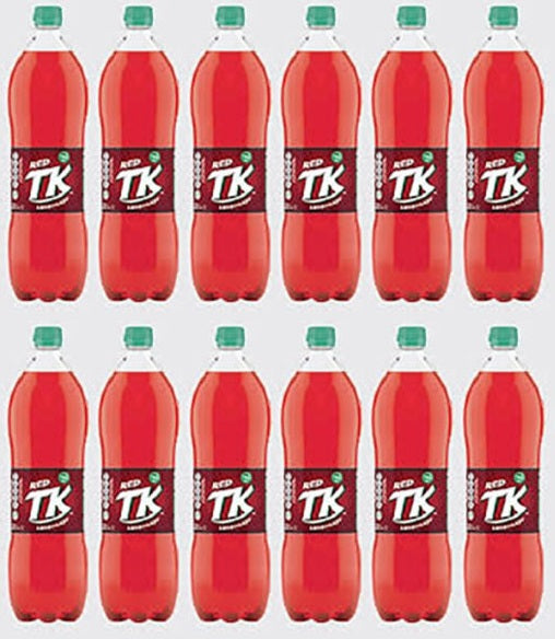 12 x Tk Red Lemonade 1.25L