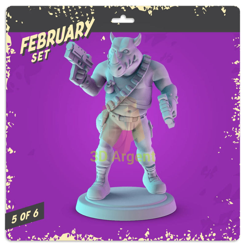 TMNT Villains Figures compatible D&D DragonLance Miniatures Pop Minis