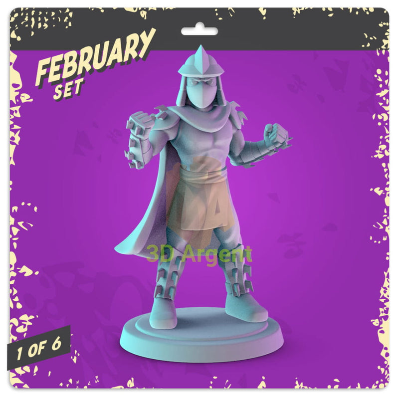 TMNT Villains Figures compatible D&D DragonLance Miniatures Pop Minis