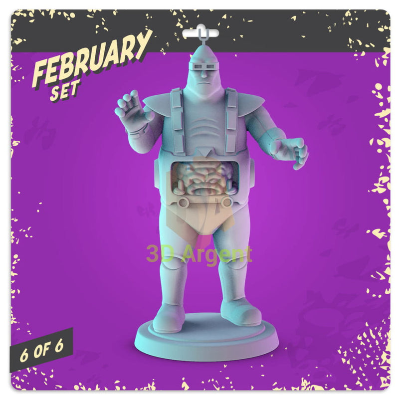 TMNT Villains Figures compatible D&D DragonLance Miniatures Pop Minis