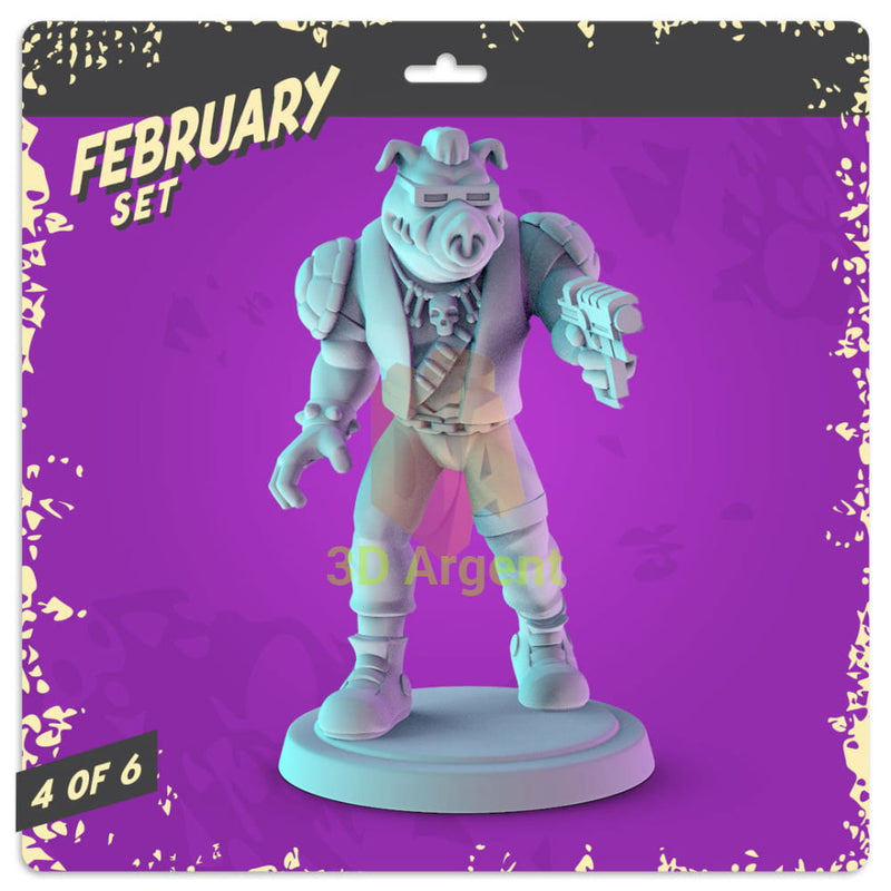 TMNT Villains Figures compatible D&D DragonLance Miniatures Pop Minis