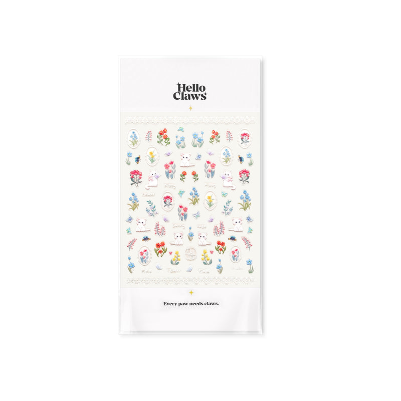 Hello Claws | Kitty Garden Nail Deco Sticker