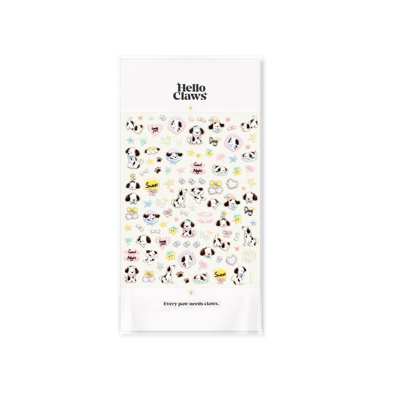 Hello Claws | Apple And Puppy Nail Deco Sticker