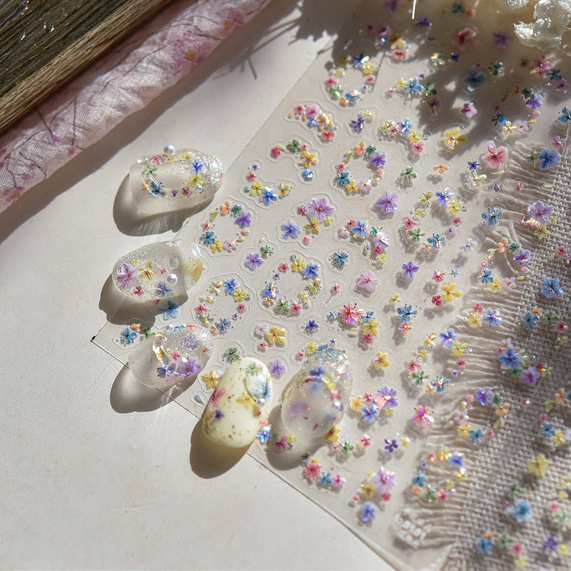 Hello Claws | Crystal Garland Nail Deco Sticker