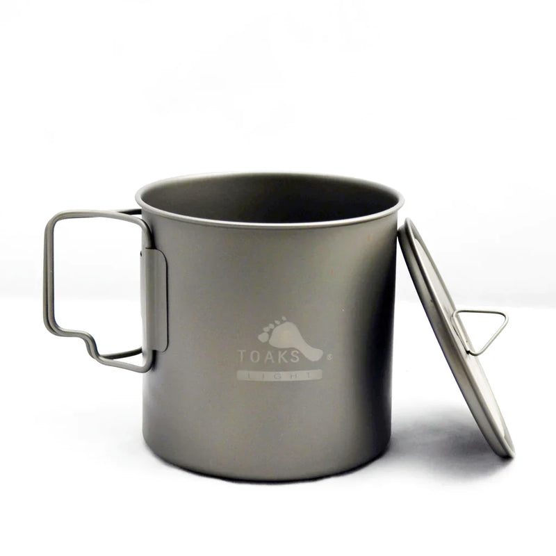 Toaks light Titanium Pots with Lid ( 550ML or 650ML)