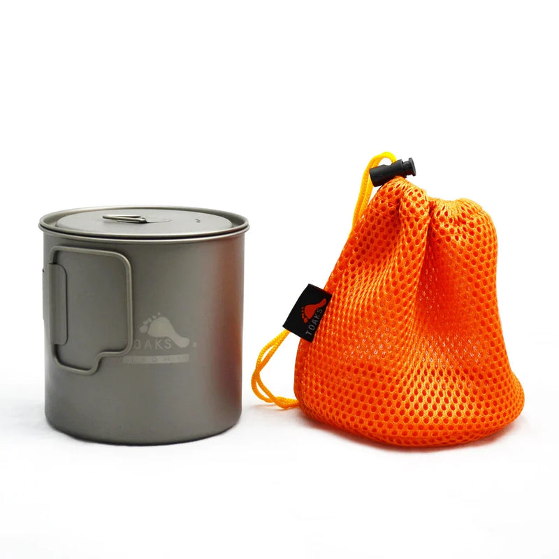 Toaks light Titanium Pots with Lid ( 550ML or 650ML)