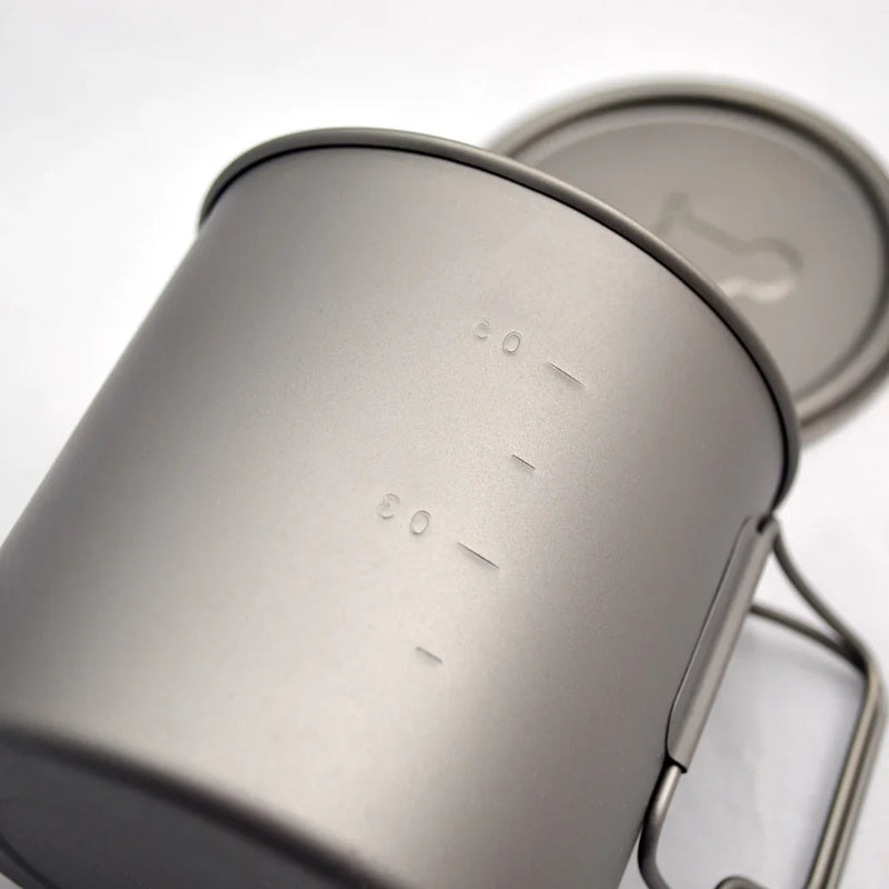 Toaks light Titanium Pots with Lid ( 550ML or 650ML)