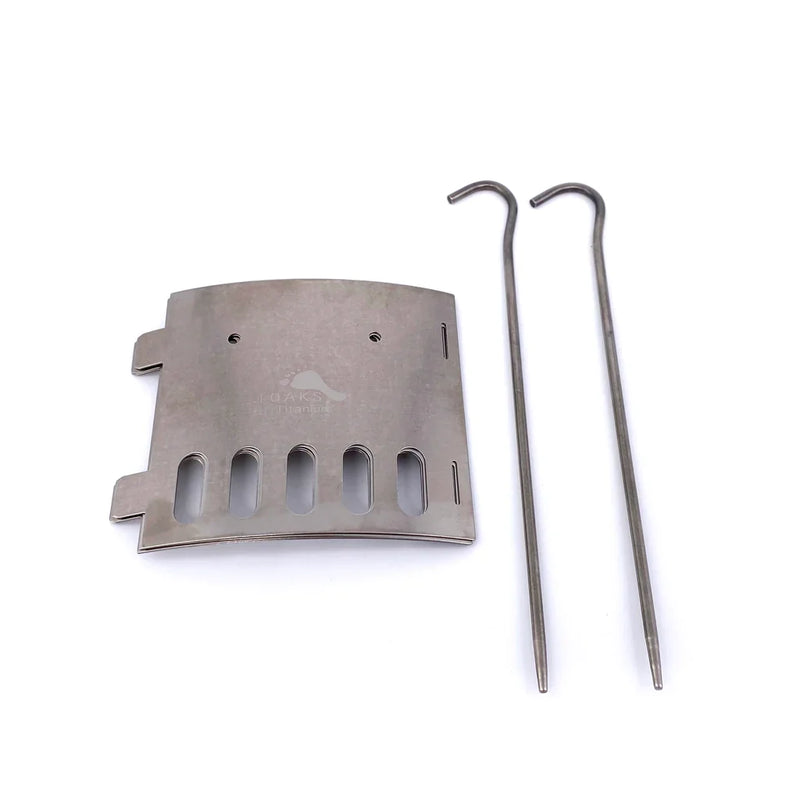 Toaks Tistand Titanium Alcohol Stove Dual Stand and Windscreen