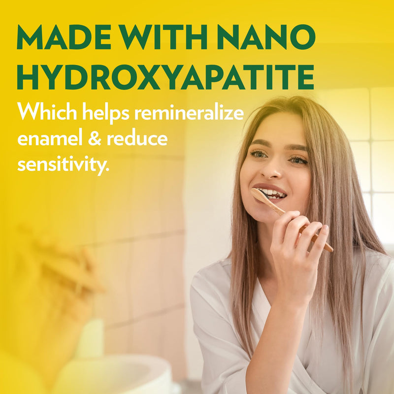 Toothpaste Tablets – Peppermint | Nano Hydroxyapatite Chewable | Fluoride Free | 350 Tabs