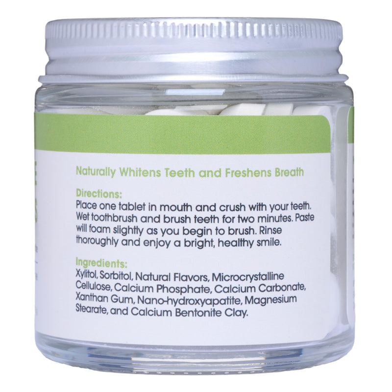 Toothpaste Tablets – Strawberry Kiwi | Nano Hydroxyapatite Chewable, Fluoride Free | 90 Tabs
