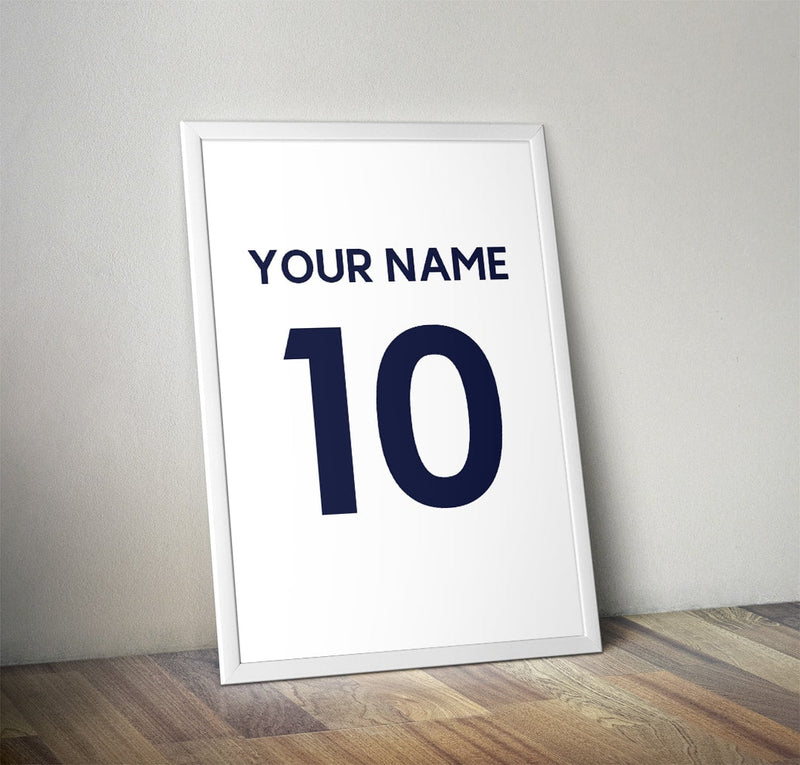 Personalised Football Shirt Print