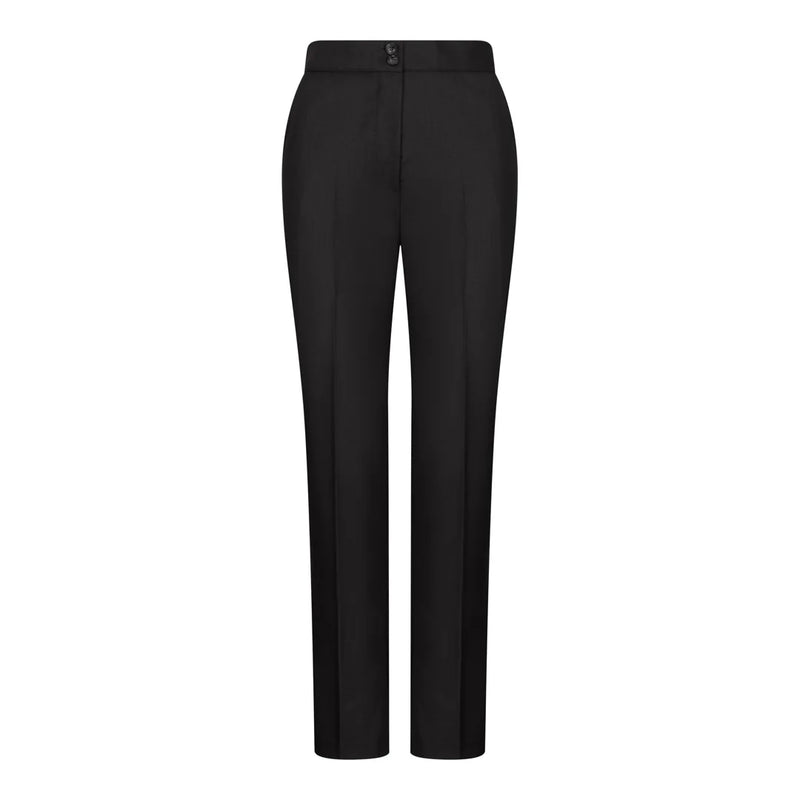 TPW-13 - Women's 3 Piece Plain Black Suit