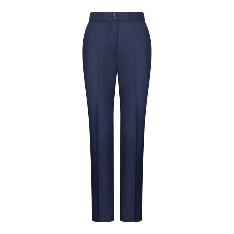 TPW-14 - Women's 3 Piece Plain Navy Blue Suit