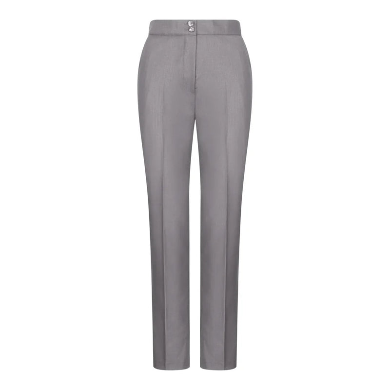 TPW-15 - Women's 3 Piece Plain Grey Suit