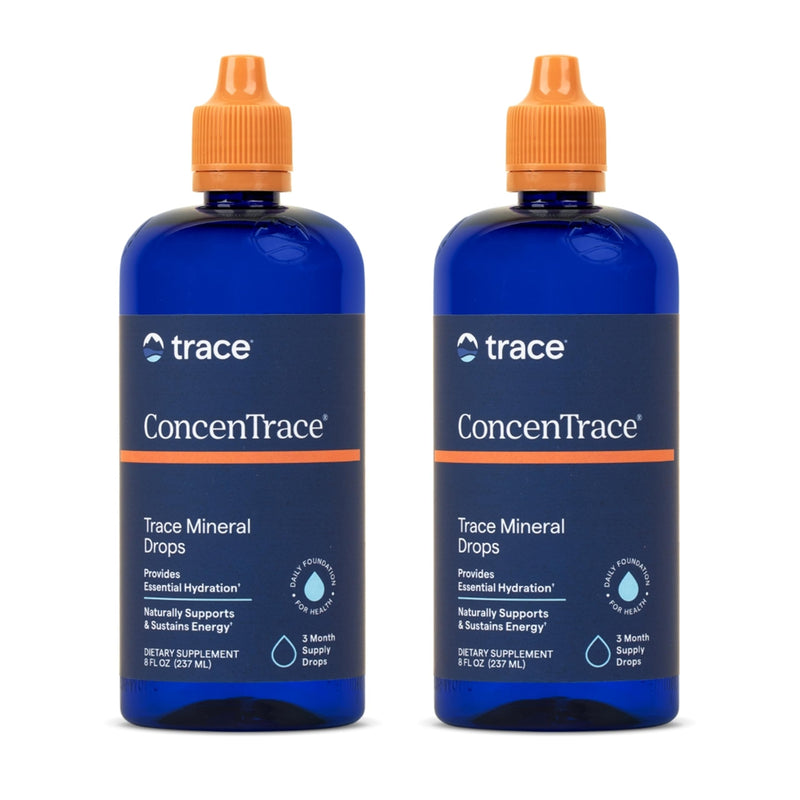 Trace Minerals ConcenTrace Drops – 70+ Ionic Minerals for Energy & Hydration (192 Servings)