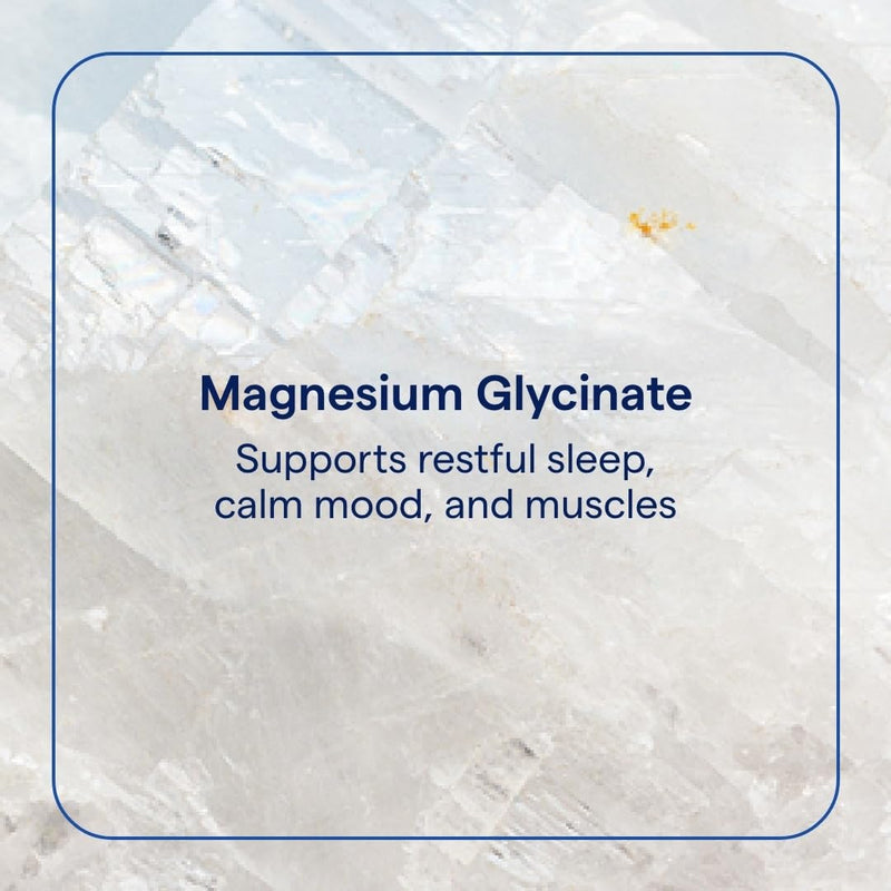 Trace Minerals Magnesium Glycinate Powder – Sleep Support (180g, 60 Servings)