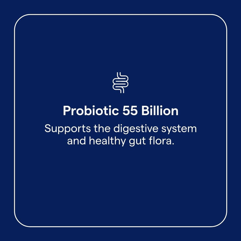 Trace Minerals Probiotic 55 Billion – High-Potency, Delayed-Release, Gluten-Free (30 Servings)