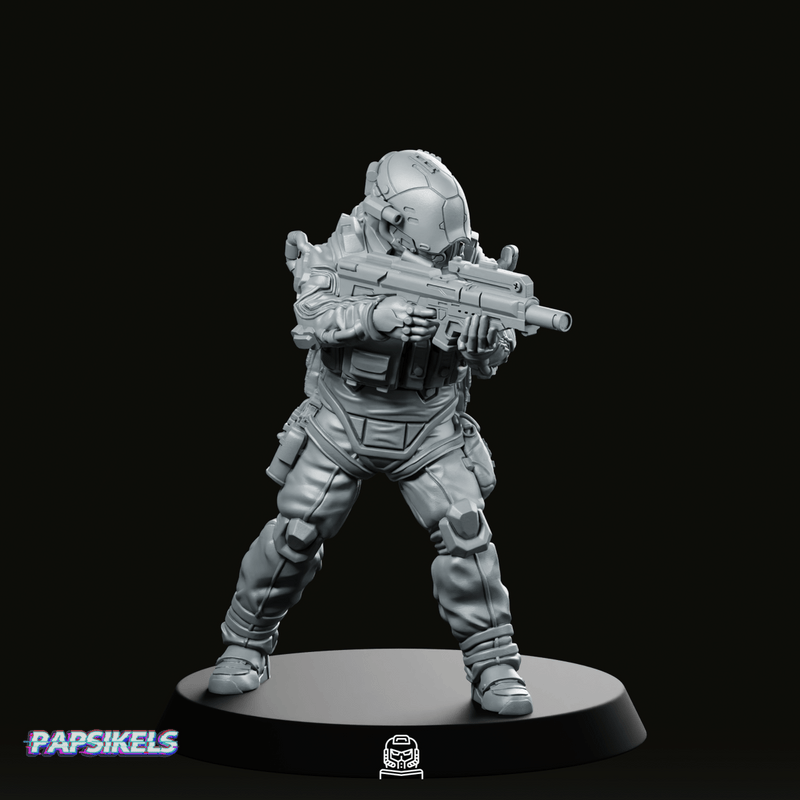 Trauma Troupe Assault Team Unit 6 Miniature Sci-fi