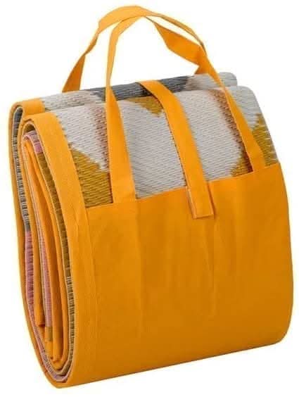 Handy Carry Water Resistant Picnic Rug 150 x 210cm - Zig Zag