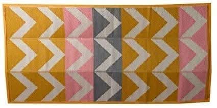 Handy Carry Water Resistant Picnic Rug 150 x 210cm - Zig Zag