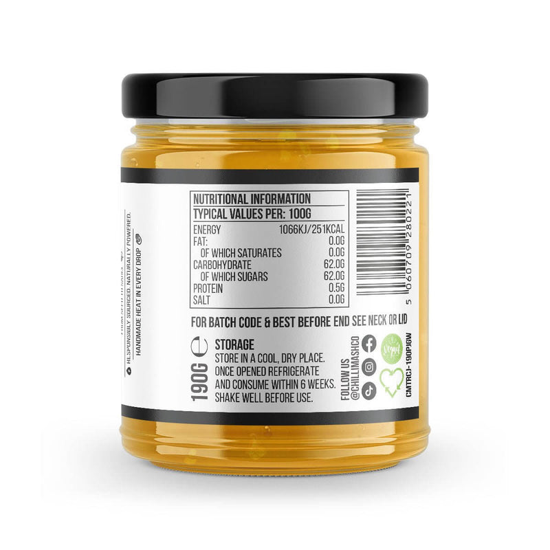 Tropical Chilli Jam | 190g | Chilli Mash Co. | Sweet Fire & Mango Glow