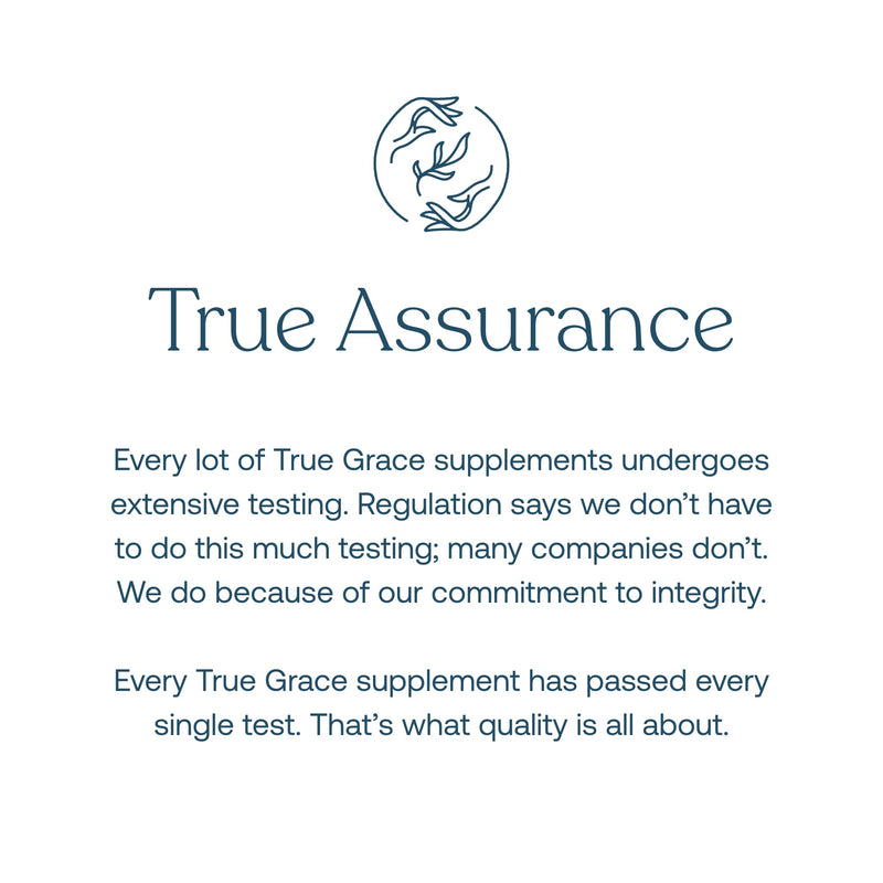 True Grace Men's 40+ One Daily Multivitamin with Fermented Minerals & Organic Adaptogens – 90 Veg Tablets