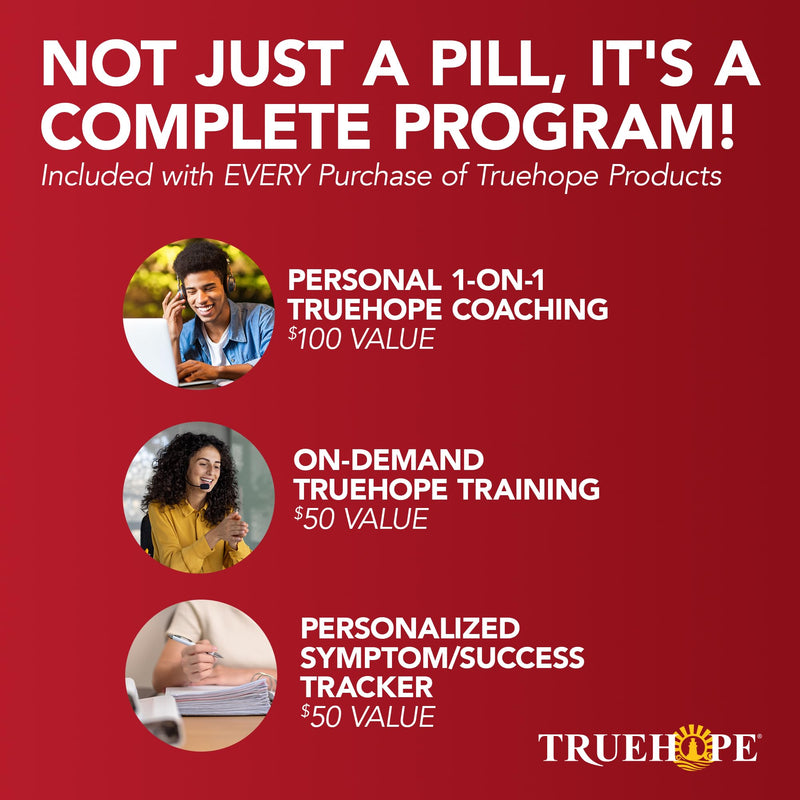 Truehope 27-in-1 Ultimate Heart Health Supplement | Blood Pressure, Circulation, Heart Function Support | Potency You Can Feel Day 1 | Hawthorn, Motherwort, Inositol, Mistletoe | + Advanced Chelation