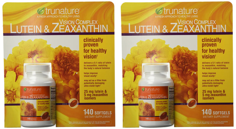 TruNature Vision Complex with Lutein & Zeaxanthin - 2-Pack 280 Softgels