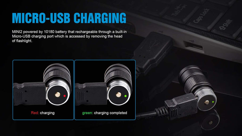 TrustFire Mini2 Keychain Flashlight