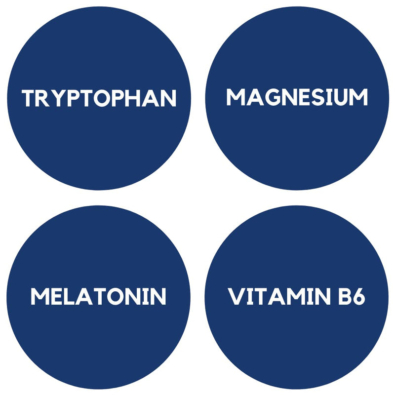 Tryptophan, Melatonin, Magnesium & Vitamin B6 - 60 Tabs | Ana María Lajusticia