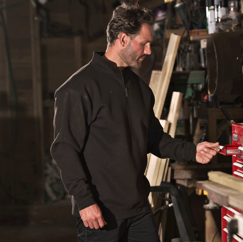 Fort 167 Workforce 1/4 Zip Sweatshirt