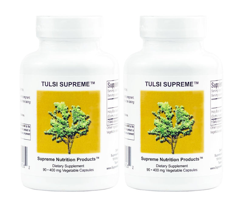 Supreme Nutrition Tulsi Supreme – Holy Basil Capsules 90 Vegetarian Capsules Pack of 2
