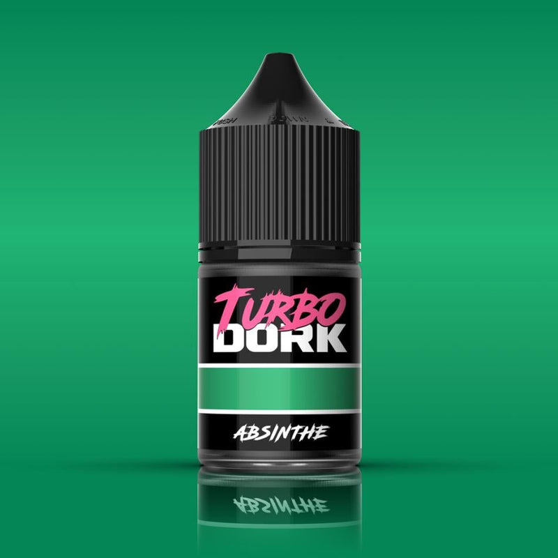 Turbo Dork: Absinthe Metallic Acrylic Paint 22ml