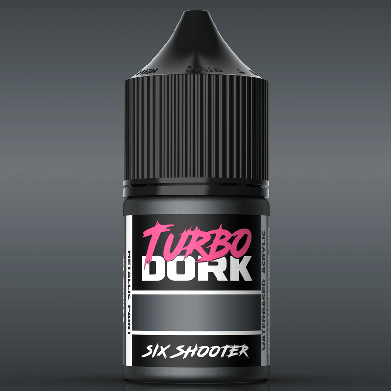 Turbo Dork: Six Shooter Metallic Acrylic Paint 22ml