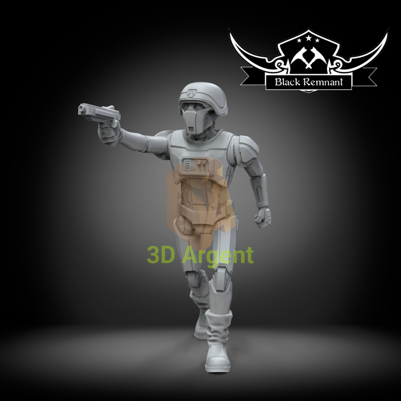Two-Boots – Star Wars – Black Remnant 3D Printed Resin Miniature