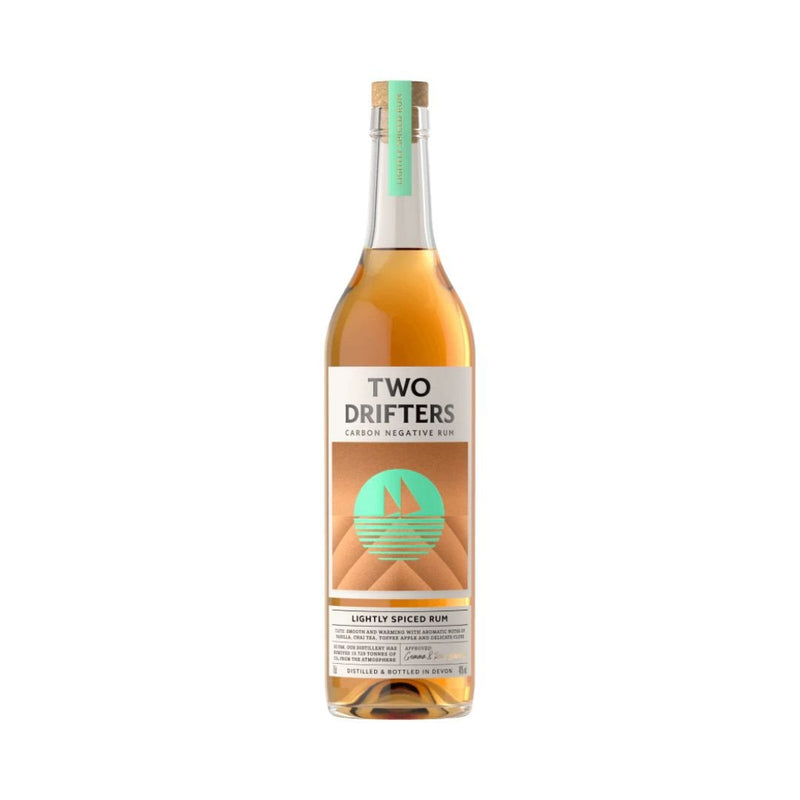 Two Drifters Lightly Spiced Rum, 70cl