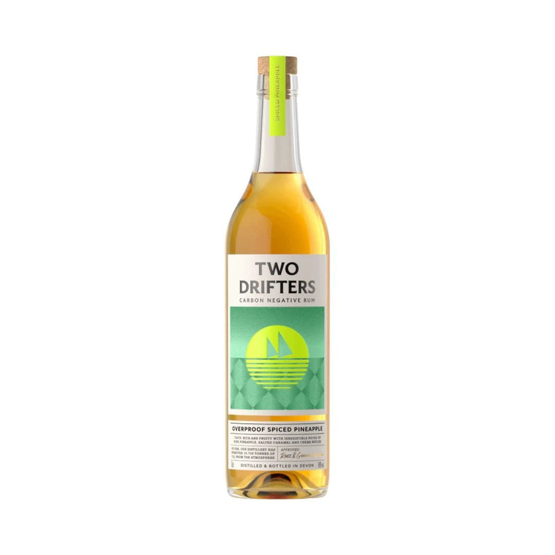 Two Drifters Overproof Spiced Pineapple Rum, 70cl