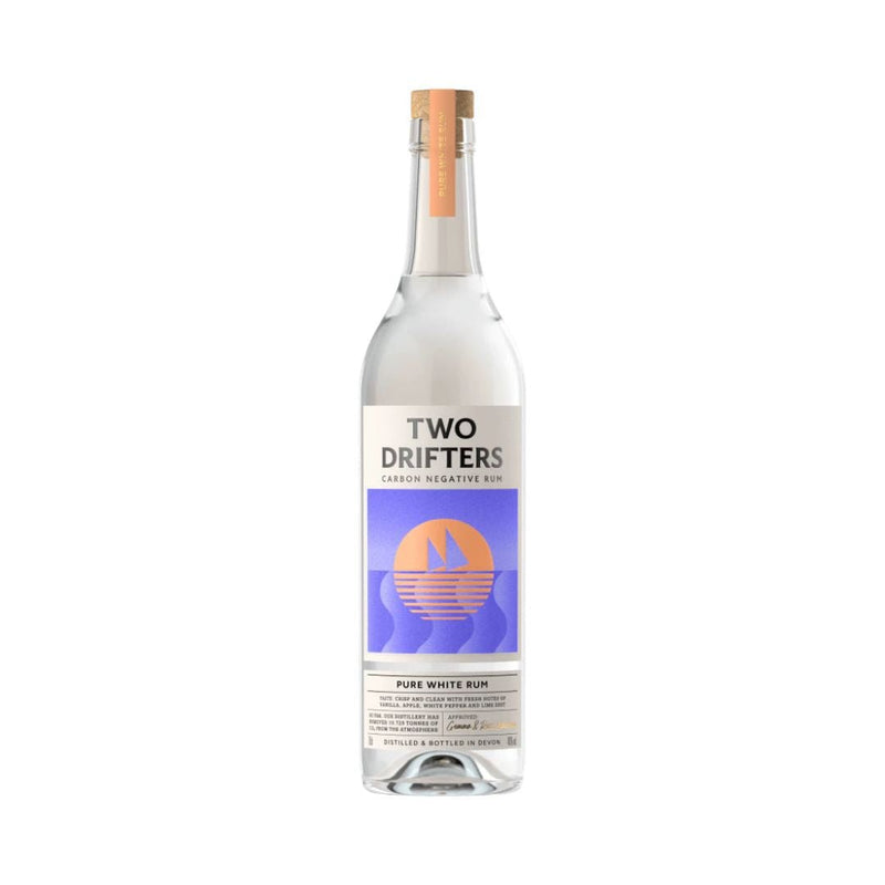 Two Drifters Pure White Rum, 70cl