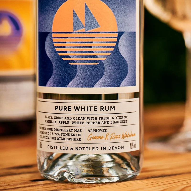 Two Drifters Pure White Rum, 70cl