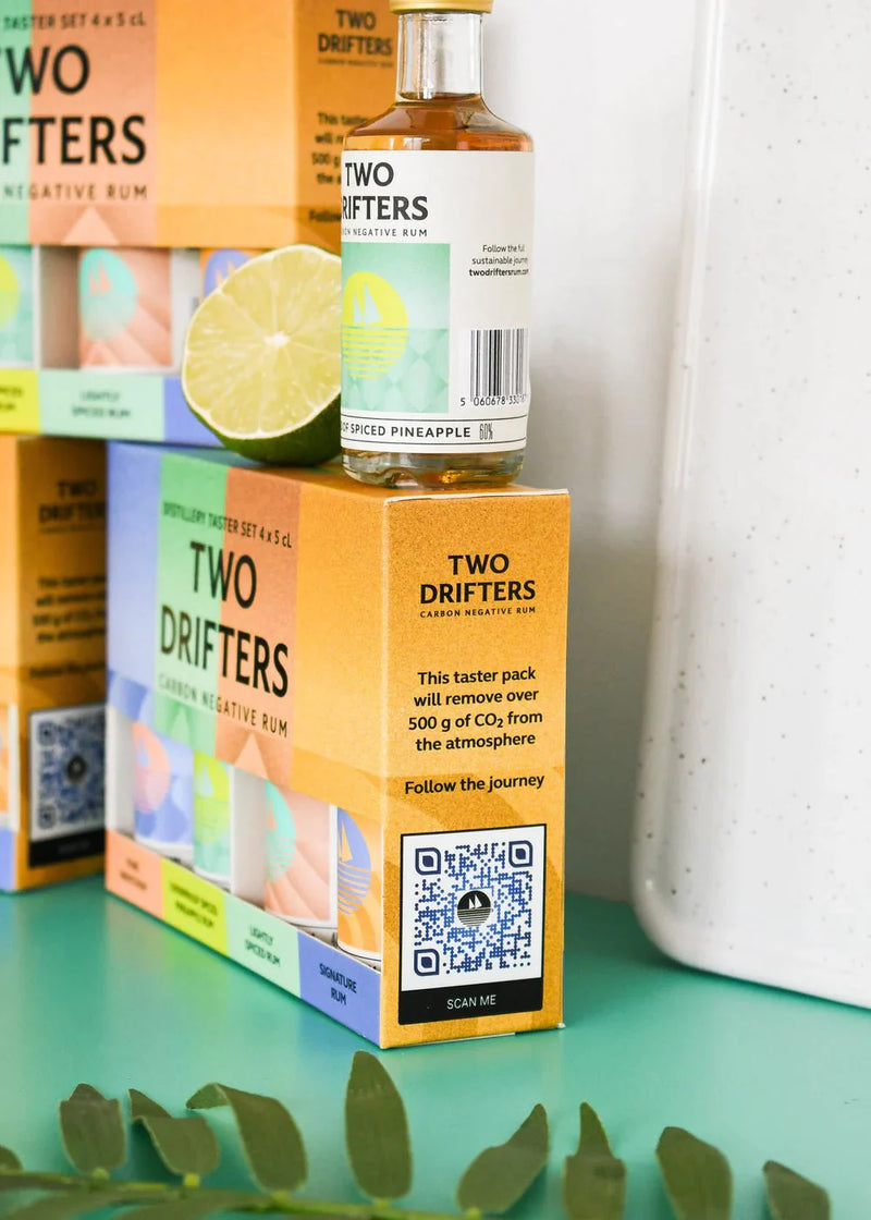 Two Drifters Rum Taster Set, 4 x 5cl