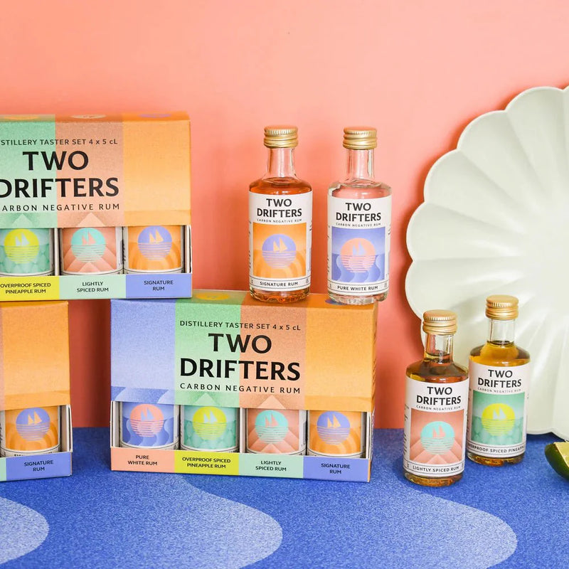 Two Drifters Rum Taster Set, 4 x 5cl