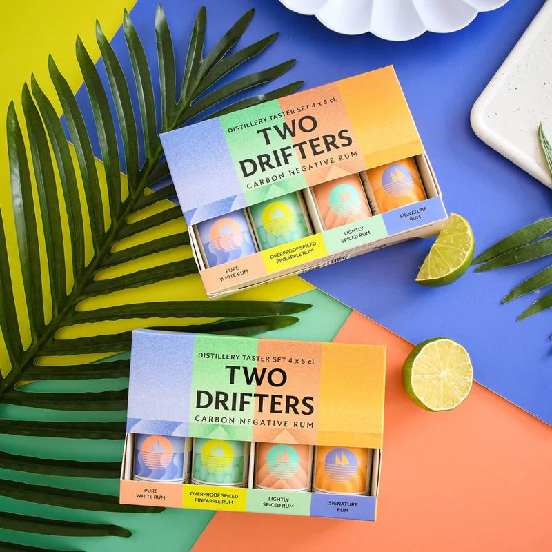 Two Drifters Rum Taster Set, 4 x 5cl