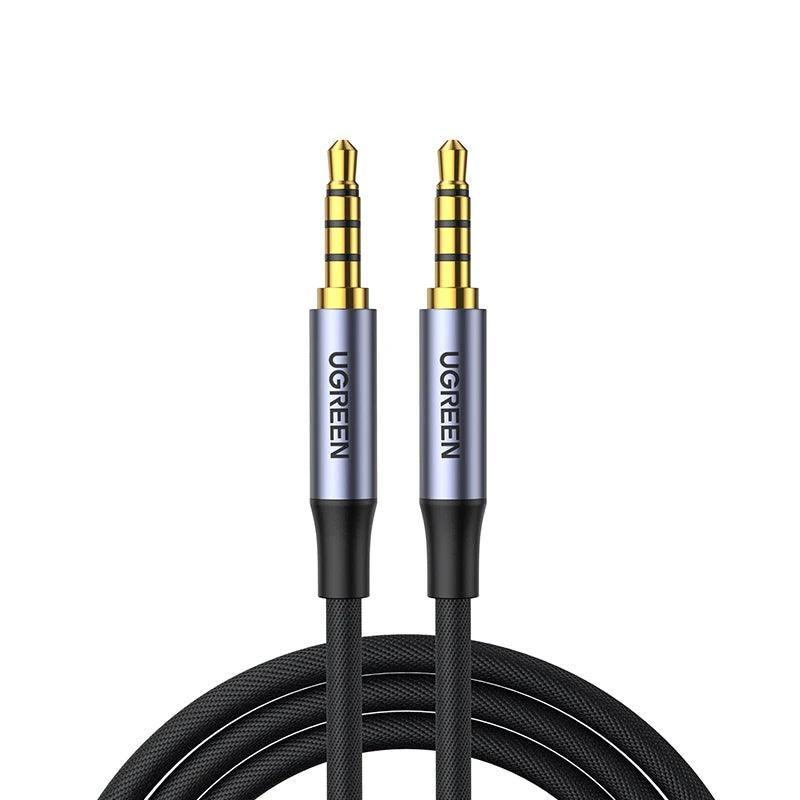 UGREEN 3.5mm Audio Aux Cable Mic 4-Pole TRRS Male to Male Stereo Jack